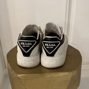 Prada Monochrome Logo Sneakers